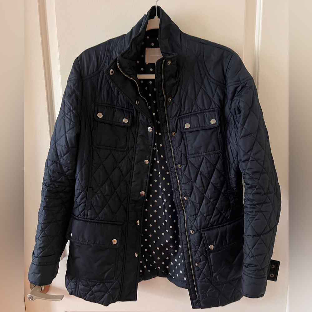 Banana Republic jacket. Navy blue, size Medium.